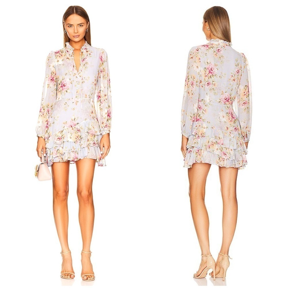 Yumi Kim Jenna Mini Dress in New Day Blue Size L